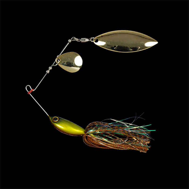 Biovex Lures Stangun Spinnerbait (TW) Spinnerbait - #01 Ayu / 3/8 oz-#01 Ayu / 1/2 oz-#06 Black / 3/8 oz-#06 Black / 1/2 oz-#07 Kurokin / 3/8 oz-#07 Kurokin / 1/2 oz-#11 Bass / 3/8 oz-#11 Bass / 1/2 oz-#15 Funa Orange Belly / 3/8 oz-#15 Funa Orange Belly / 1/2 oz - Carolina Fishing Tackle LLC